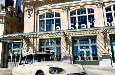 Mariage en Citroën DS